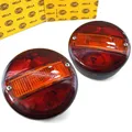 2x HELLA Heckleuchte Rückleuchte links rechts 12/24V MERCEDES FIAT MASSEY IVECO