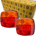 2x Hella 2SE002578-701 Rücklicht heckleuchten anhänger  Bremslichter 12V ECE LKW