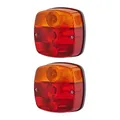 2 Rückleuchten rechts 24 V R10W HELLA für u.a. MAGIRUS-DEUTZ M-Series