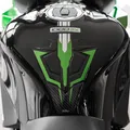 Resin Bike Aufkleber Motorrad Kompatibel Mit Kawasaki Ninja 1000 SX 2024. Schutz Motorrad Tank-Schutzfolie vor Stößen und Kratzern. Aufklebersatz 3D-Harzklebstoff - Stickers Made in Italy