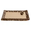 Trixie Kratzmatte Leo Leopardenmuster braun