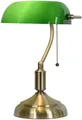 Schreibtischlampe Grün 27x17x41 cm E27/max 1x60W LumiLamp 5LL-5104