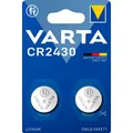VARTA Knopfzelle CR2430 Lithium 3,0 V, 2 St.