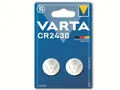 VARTA Batterien Knopfzelle CR2430, 2 Stück, Power on Demand, Lithium Coin, 3V, kindersichere Verpackung, für elektronische Kleingeräte - Autoschlüssel, Fernbedienungen, Waagen