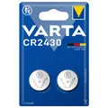 Varta CR2430 Batterie 2 Stück Knopfzelle 3V CR 2430 (6430) 2er Blister