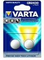 06430101402 Varta 2x CR2430 Einwegbatterie Lithium 3 V 2 Stück(e) 280 mAh ~D~