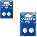 2x Varta Knopfzellen Lithium Batterien DL CR 2430 CR2430 3V Blister 2er Blister