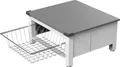 MELICONI - BASE SPACE BASKET Stapelkit – Geräteerhöhung mit ausziehbarem Drahtkorb - 656143