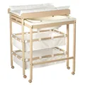Roba Baby-Pool 1253 Bade-Wickel-Kombination Holz natur TOP
