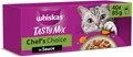 Whiskas Tasty Mix Katzenfutter Nassfutter Sauce 40x85g Chef's Choice 3400g