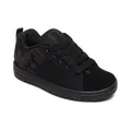 DC Shoes Jungen Court Graffik Skate Shoe, Black White, 28.5 EU