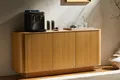 riess-ambiente Sideboard VALHALLA WOOD 160cm natur – Eichenholz-Optik, modern, Design (Einzelartikel, 1 St), stylische Kommode mit Stauraum – ideal für Wohnzimmer & Schlafzimmer