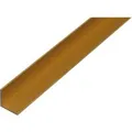 Winkelprofil gleichschenklig Aluminium 25 mm x 25 mm x 1.000 mm Gold