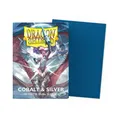Dragon Shield Standard Size Dual Matte Sleeves (100) Cobalt & Silver