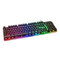 Deltaco DK220 Gaming Tastatur Membran RGB schwarz
