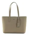 Calvin Klein Damen CK Must Shopper MD K60K610736 Tragetasche, Grau (Silver Mink)