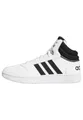 adidas Herren Hoops 3.0 Mid Lifestyle Basketball Classic Vintage Shoes, Core Black/Core Black/Cloud White, 41 1/3 EU
