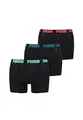 PUMA Herren Cat Boxer Shorts Everyday Unterhose Pant Unterwäsche 3 er Pack, Farbe:239 - Tripple Black, Bekleidungsgröße:XXL