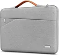 TECOOL 14 Zoll Laptop Tasche Hülle Laptoptasche für 14 Zoll Lenovo HP Dell Acer Asus Notebook Chromebook, 2023-2026 MacBook Air 15 M5 M4 M3 M2 Wasserdicht Notebooktasche Schutzhülle,Grau