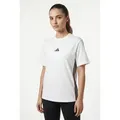 adidas Sportswear T-Shirt ESSENTIALS 3-STREIFEN COTTON weiß L (42/44)