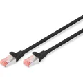 Digitus Patch Kabel SFTP/PIMF CAT6 7m 4x2AWG 26/7 2xRJ45 schwarz (S/FTP, CAT6, 7 m) (DK-1644-070/BL)