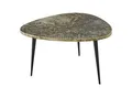 Modante Couchtisch, Schwarz, Holzwerkstoff, Metall, Metalloptik, Freiform, konisch, rund, 75x47x75 cm, Wohnzimmer, Wohnzimmertische, Couchtische, Couchtische Metall