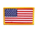 Catch the Patch Aufnäher Bügelbild, Aufbügler, Applikationen, Patches, Flicken, zum aufbügeln, Polyester, USA ARMY Flagge Fahne - Größe: 7,5 x 4,7 cm