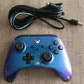 XBOX One - Microsoft ► Power A Enhanced Wired Controller Nebula ◄ Series X | S