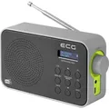 ECG RD 110 DAB+/FM Radio, Schwarz, Alarm auswahl: Signal/Radio - Schwarz