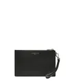 Kosmetiktasche "Pouch Accessories OTHER SLGs/ SOFT NAPPA", Gr. B/H/T: 22,5 cm x 14 cm x 0,5 cm, black