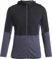 Icebreaker Descender LS Zip Hoodie black/graphite - Größe XL