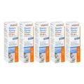Ratiopharm Nasenspray für Kinder zwischen 2-6Jahren, wirkt abschwellend ohne Konservierungsstoffe, Spar-Set 5x10ml