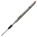 LAMY M16 Kugelschreiber-Großraummine aus Metall - Original Ersatzmine für alle Lamy Kugelschreiber Modelle - dokumentenecht - Strichbreite Breit in Tintenfarbe rot