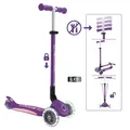 GLOBBER ELITE LIGHTS lila, mit Leuchtrollen