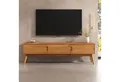 IDIMEX Lowboard TIVOLI, TV Lowboard aus Massivholz mit 3 Türen Eiche Finish