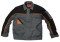 ARTMAS Professional Arbeitsjacke Professionelle Herren-Arbeitsjacke, Winddicht Jacke für den Installateur, Belüftung auf der Rückseite, mit Taschen, leichte, verstärkte Schutz; graue Farbe; (52)
