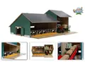Van Manen Kids Globe Farming Kuhstall mit Werkstatt aus Holz Maßstab 1:32 61020