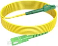 RamboCables 7m SC/APC auf LC/APC, LWL Simplex Patchkabel 9/125µm, Singlemode Glasfaserkabel für FTTH (Fiber to The Home)