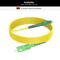 LWL Patchkabel 7m SC/APC auf LC/APC 9/125µm Singlemode FTTH