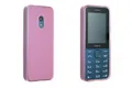 caseroxx Schutzhülle für Nokia 225 4G (2024) in pink – Flexibles TPU-Case aus stoßfestem Gummi, passgenaue Handy-Tasche mit Kantenschutz & rutschfestem Grip