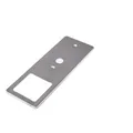 kalb | LED Unterbauleuchten Edelstahl gebürstet 5W- sehr flache Küchenleuchte mit Touch-Dimmfunktion Einbaustrahler Einbauspot, Auswahl:1er Set warmweiss