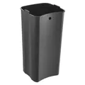 EKO Treteimer Step Bin Regent matt Edelstahl 20 L quadratischer Abfalleimer aus gebürstetem Edelsta (20 l) (23445237)