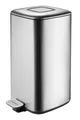 EKO - Regent Treteimer 20 Liter - Stainless steel Plastic  - Matt Edelstahl