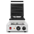 VERTES Waffeleisen am Stiel, 4 Waffeln gleichzeitig, 80 Stück pro Stunde, regelbar 0°-300°C, teflonbeschichtet, Waffel Gusseisen mit Edelstahlgehäuse, Waffle Maker 1800 Watt, Timerfunktion, Kaltgriff
