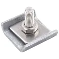 vidaXL Gittermattenverbinder 25 Sets Mattenverbinder Gittermatten Verbinder für Doppelstabmattenzaun Eckverbinder Garten Zaun Gitter Silbern