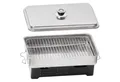 Mahlzeit Räucherofen Edelstahl Tischräucherofen, Räucherofen mit Thermometer, Smoker