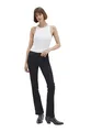 Mavi Damen Bella MID-Rise Jeans, Double Black Street, Mid-Rise, Slim Bootcut, 29W 30L