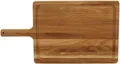 Hofmeister Schneidebrett 42 x 22 mit Griff Küchenbrett Schneidunterlage Holzbrett, Eichenholz