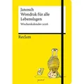 Wondrak für alle Lebenslagen. Wochenkalender 2026 von Janosch / Reclam Philipp Jun. / Taschenbuch