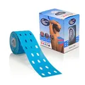CureTape Punch, Kinesiologie Tape, Sporttape, 5 m x 5 cm, wasserfest, blau